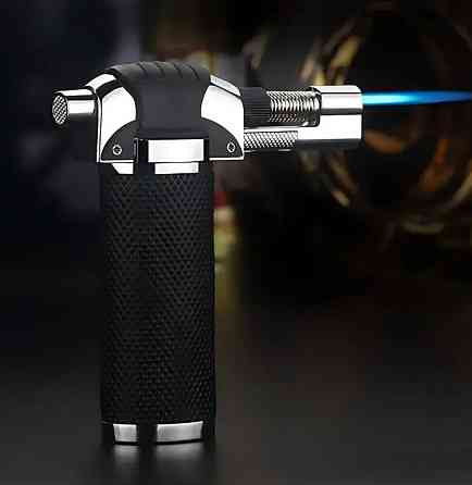 Запальничка газова, турбогорілка 9960, чорна Вінниця