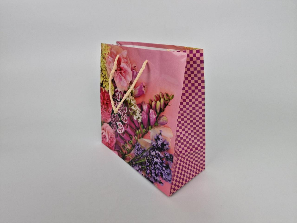 Пакет бумажный подарочный квадратный 23*24*10(артKV-219) (12 шт) Харьков - изображение 4