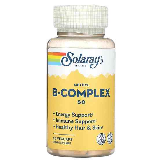 Вітаміни групи В (Methyl B-Complex 50) 60 капсул Київ