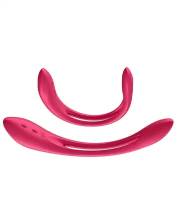 Універсальний гнучкий вібратор для пар Satisfyer Elastic Joy Red Львів