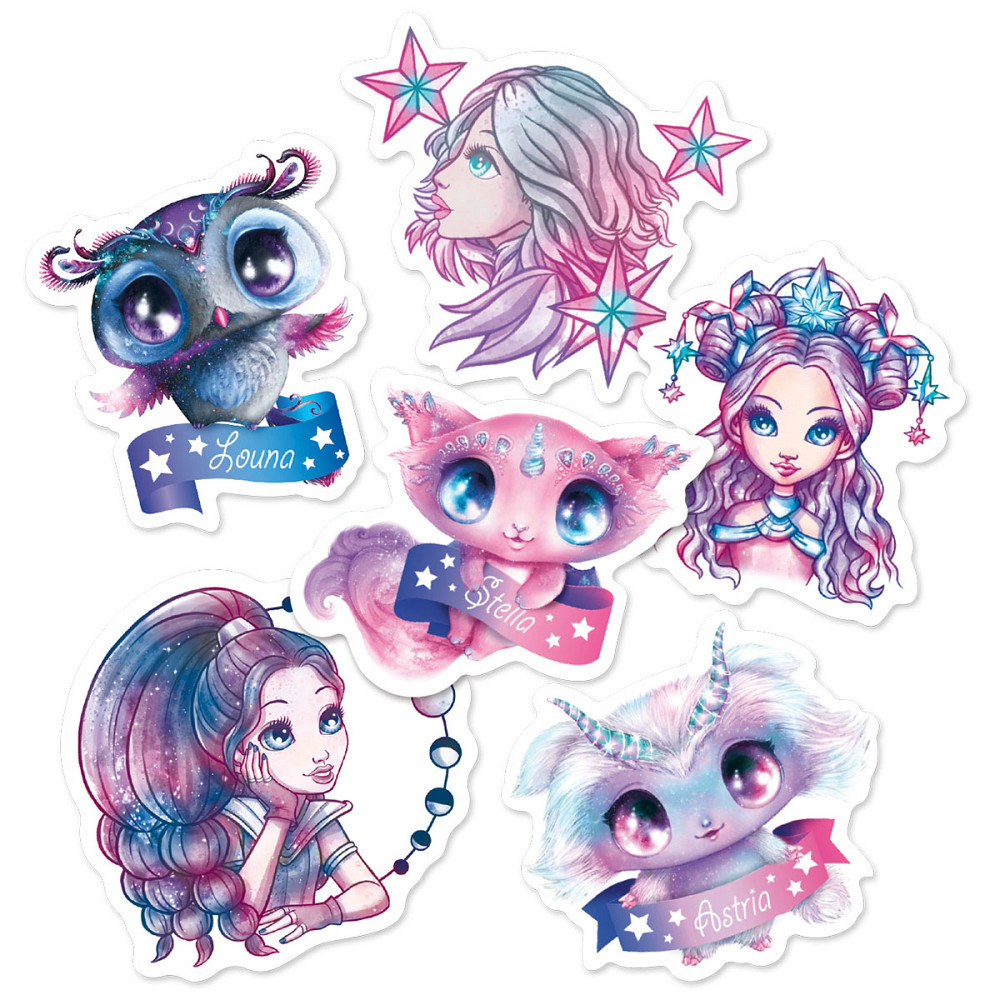 Набір вінілових наліпок – Зірки Туманного світу Дніпро - фото 7