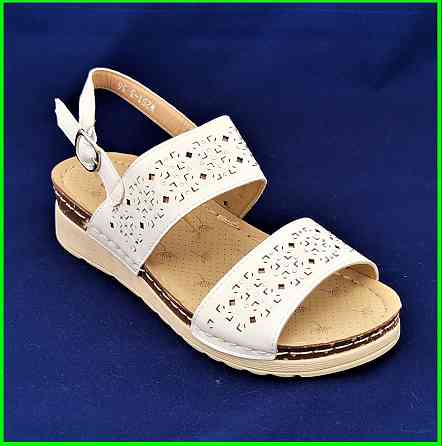 Жіночі Сандалі Босоножки на Танкетці Платформа Бжевелітні (розміри: 37,38,39,40) - 51-3 Дніпро