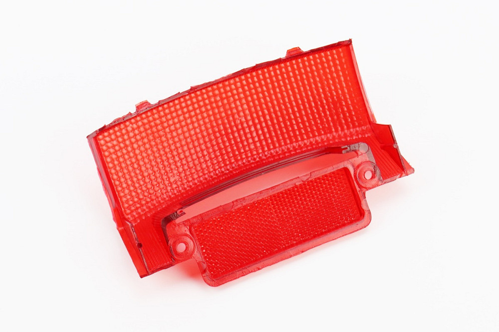 Honda DIO AF-18 "скло"-стопа, червоне Киев - изображение 2