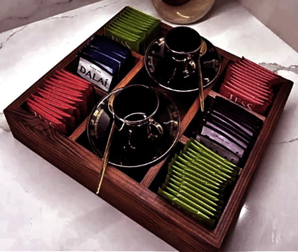 Менажница деревянная 