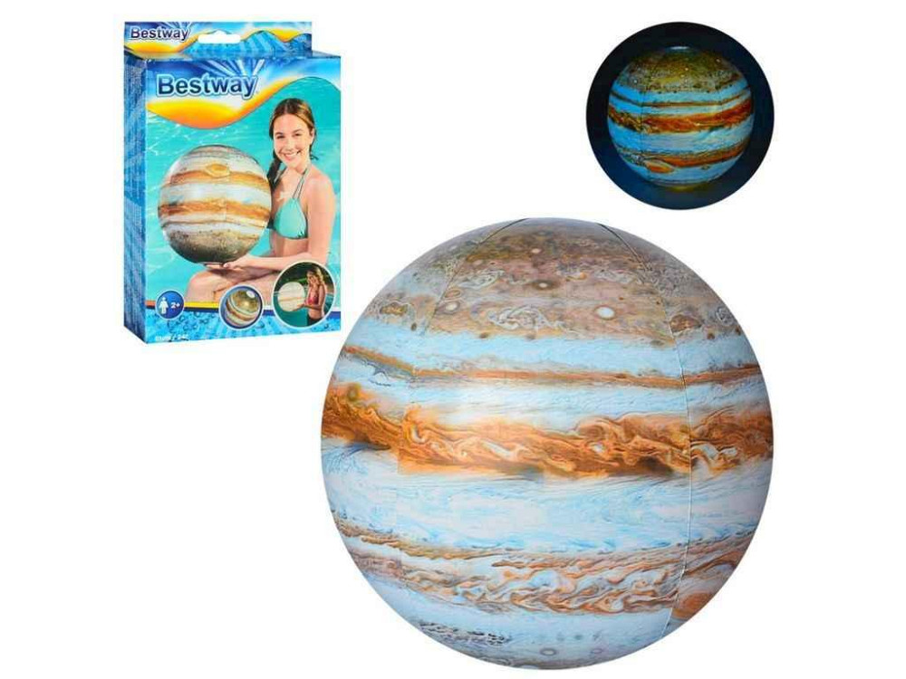 Мяч Юпітер 61см різнокольоровий арт.31043 ТМ BESTWAY Київ - фото 1
