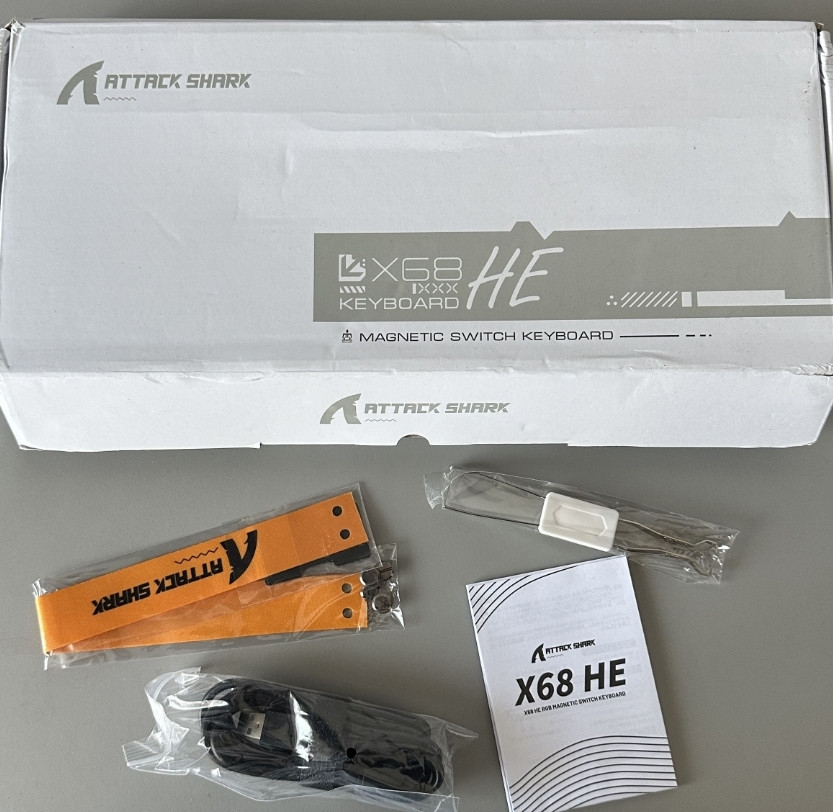 Магнітна клавіатура Attack Shark X68 HE Київ - фото 1