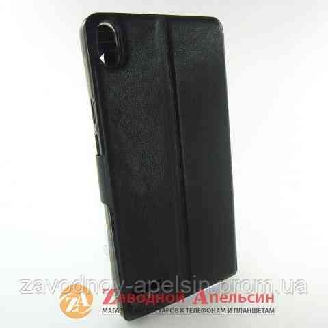 Чехол книжка Huawei P6 Smart Case черный Одесса