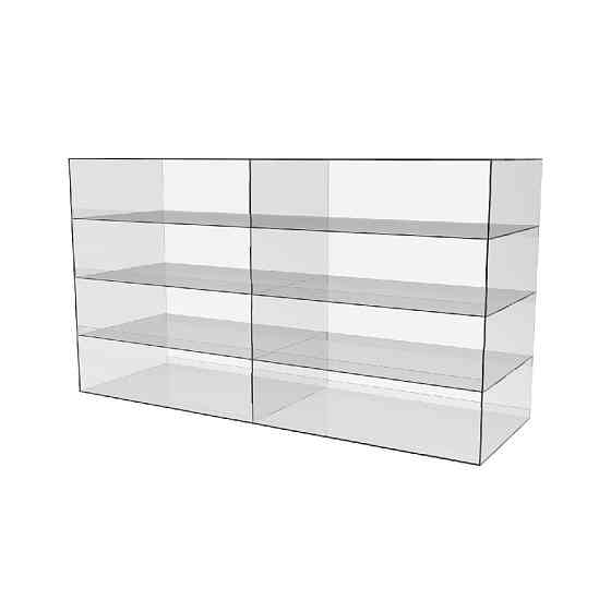 Підставка вітрина EKOSTAR 4 полки 900х300х500 акрил 3 мм Київ