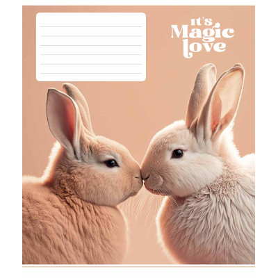 Зошит Школярик It's a magic love 12 аркушів лінія (012-3300L) Вінниця - фото 5
