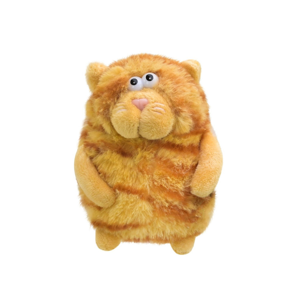 Дитяча м'яка іграшка "Кумедний кіт" C6303(Orange) розмір 13 см Вінниця - фото 1