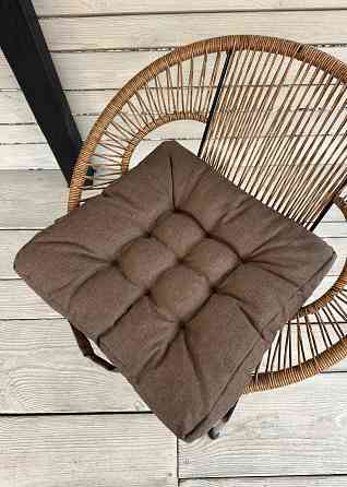 Подушка для стільців (50x50х8 см) Decorator Sawana колір світло-коричневий 84-133 Київ