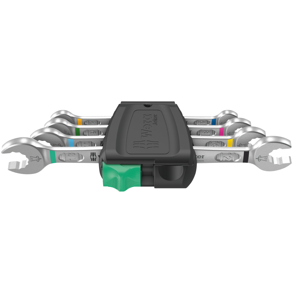 Набір ключів ріжкових, 4шт. 6-13мм, Wera 6005 Joker 4 Set 1 05020314001 Одеса - фото 3