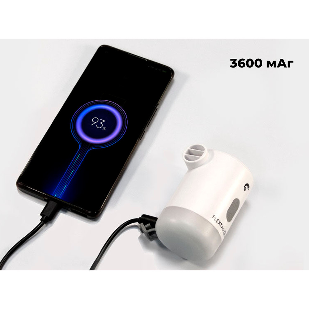 Насос-ліхтар-powerbank кемпінговий Flextail Max Pump 2 Pro, білий Киев - изображение 7