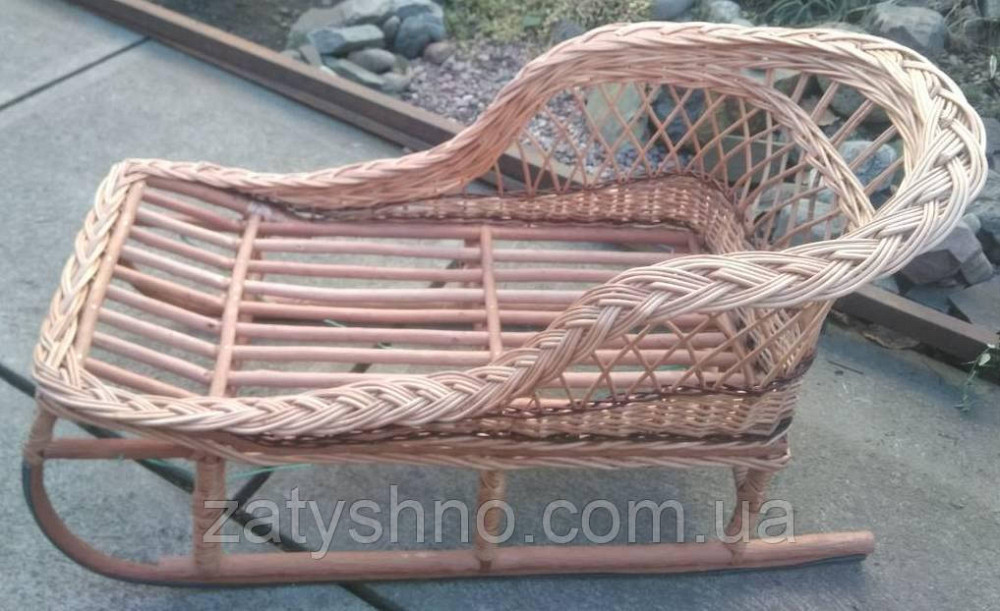 Санки плетеные детские Киев - изображение 3