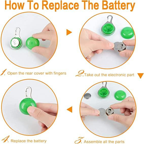 Світлодіодний нашийник YMCCOOL Cat Dog світлодіодні лампи для домашніх тварин для нашийників Дніпро - фото 8