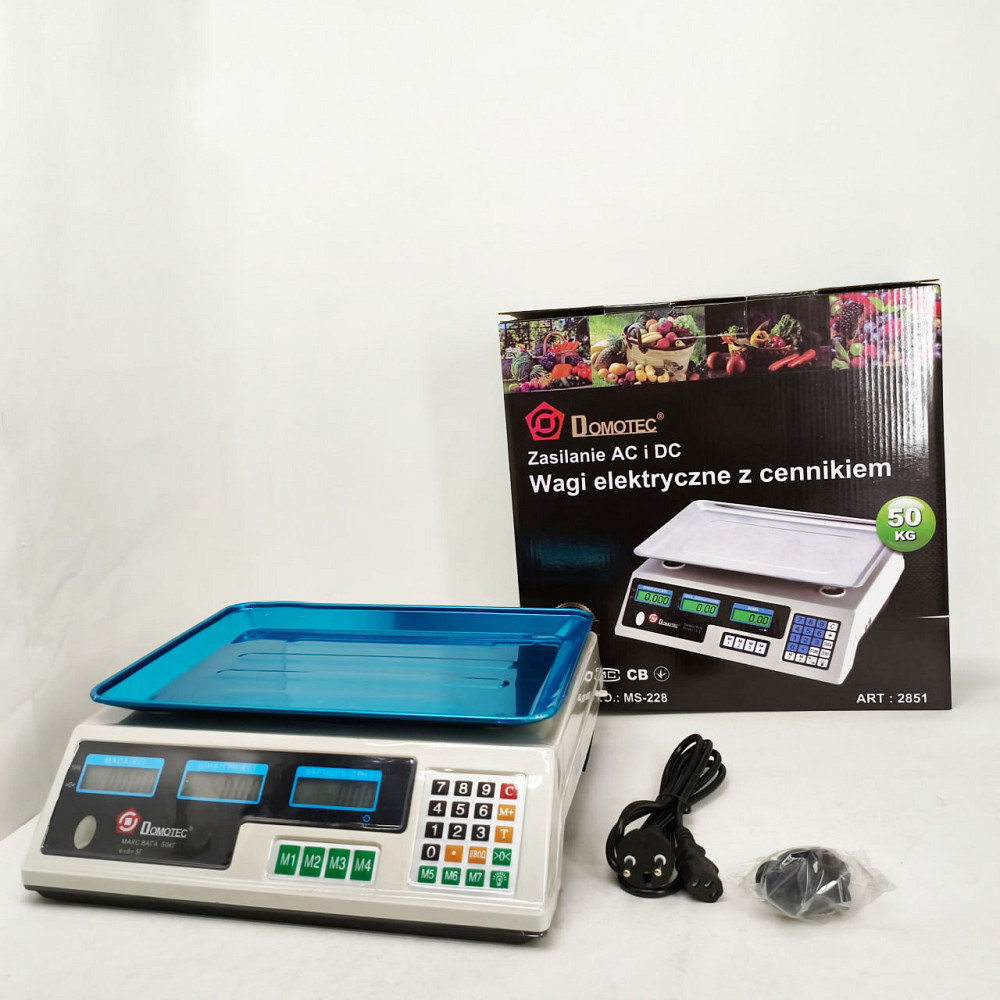 Ваги для комерційного використання, Настільні торгові ваги для підприємства QX-50 Львів - фото 7