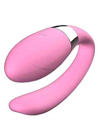 Вібратор для пар - V-Vibe Pink, USB, 7 Function, Remote Control Sex Aura Київ
