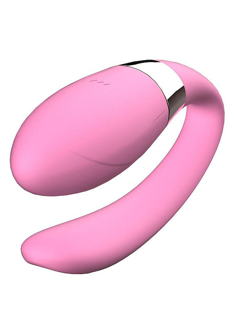 Вібратор для пар - V-Vibe Pink, USB, 7 Function, Remote Control Sex Aura Київ - фото 3