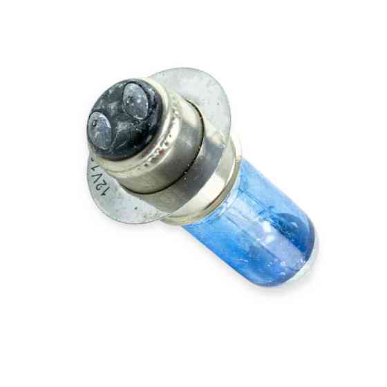 Лампа Р15d-1 18, 18w (1ус) супер синяя (блистер) галоген Мукачево