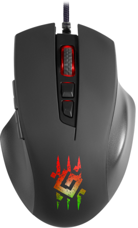 Миша Defender Wolverine GM-700L RGB, 7 кнопок, 12800 dpi (52700) (6823853) Киев