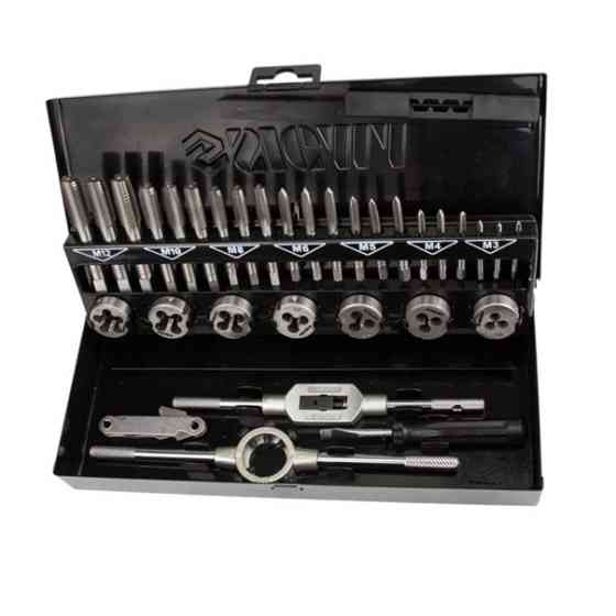 Набір плашок і мітчики 32 шт кейс металу. Мукачево