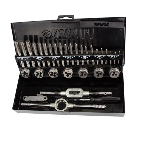 Набір плашок і мітчики 32 шт кейс металу. Мукачево - фото 6