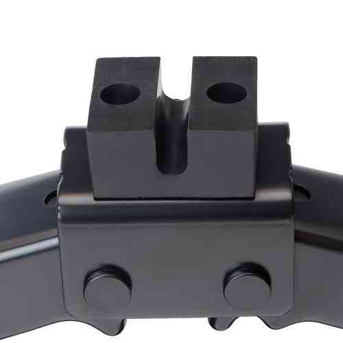 Домкрат ромбовидный 2т с резиновым упором, высота подъема 390 мм, вес 3,2 кг (DB-1132TH/ST-113N) Харьков