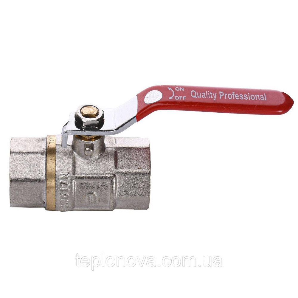 Кран шаровый прямой Q PROFESSIONAL 1″ ВВ КР PN40 QP151 Черновцы - изображение 1