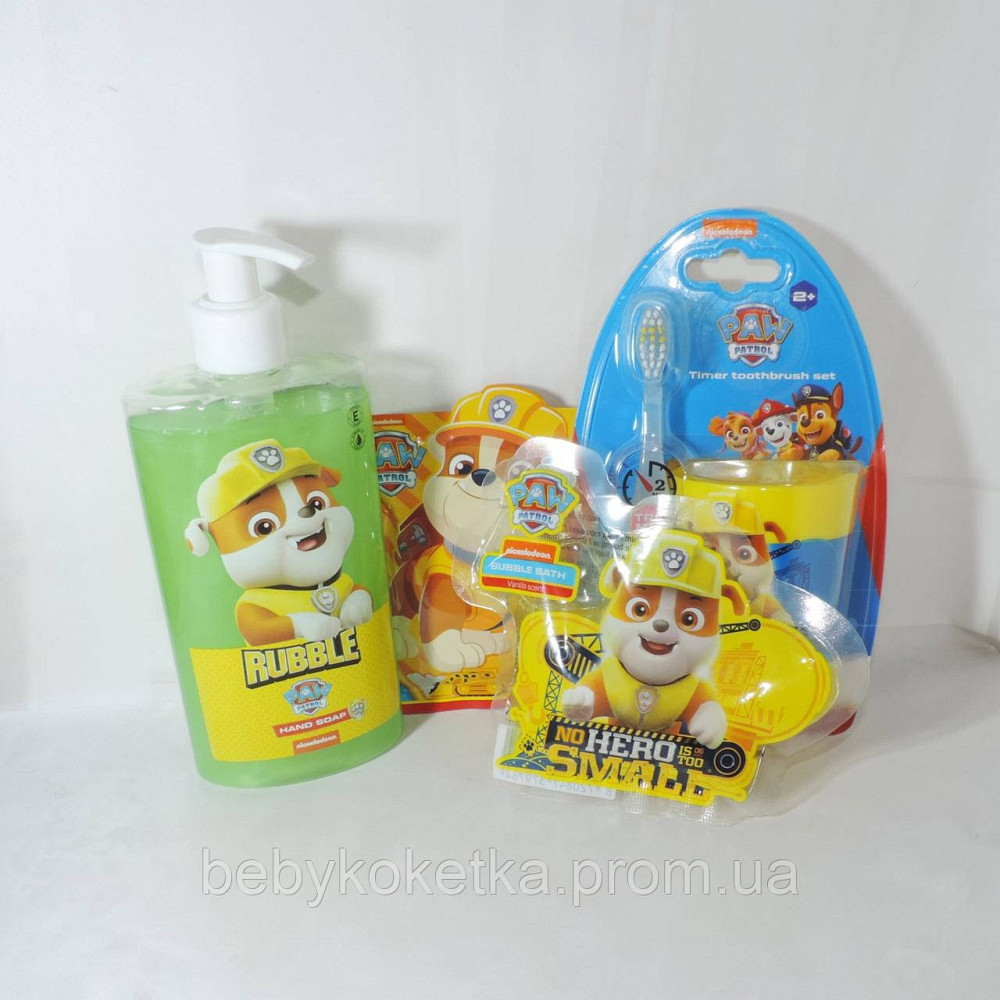 Дитячий набір по догляду за тілом Nickelodeon Paw Patrol. Львів - фото 1