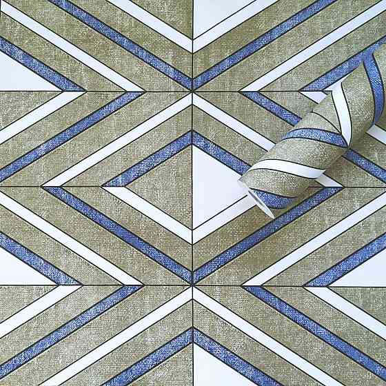 Самоклеюча плівка 0,45х10м х 0,07мм Волошкові ромби SW-00001256 Київ