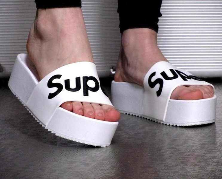 Шлёпанцы Тапочки Белые Сланцы на Танкетке Женские (размеры: 36,37,38,39,40,41) - 11-2 Днепр - изображение 6