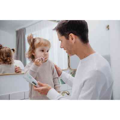 Детская зубная щетка Suavinex STAGE 1 з масажером від 0 до 2 років, рожева (403013) Винница