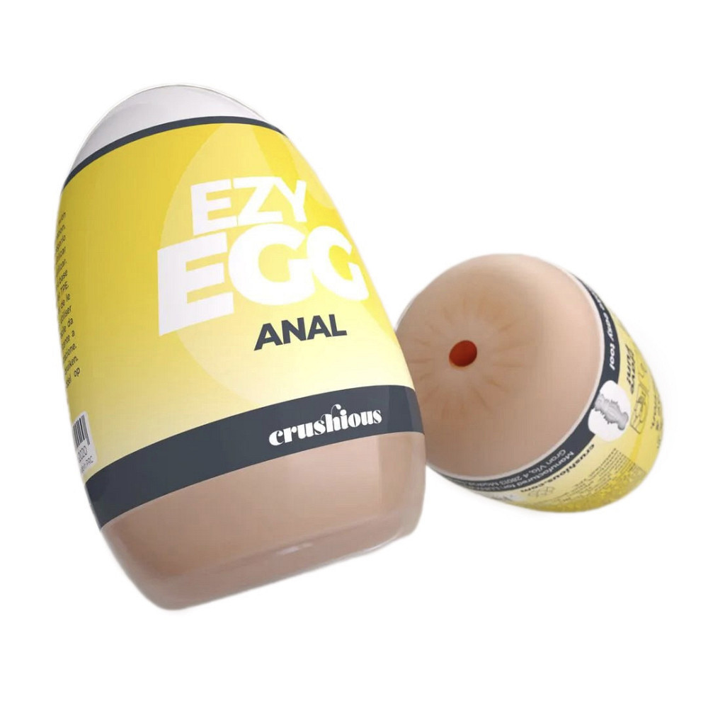 Мастурбатор-яйце, анал CRUSHIOUS EZY EGG THE Anal, реалістичний Sex Aura Київ - фото 1