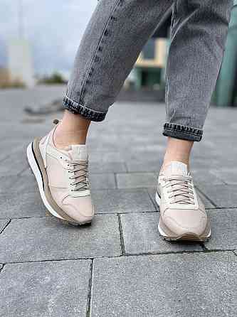 Кросівки жіночі PLstep 47 бежеві (весна-осінь, шкіра натуральна) (4998) 37 Коломия