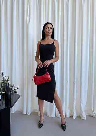 Женское романтическое праздничное миди-платье из плотного микродайвинга Одесса