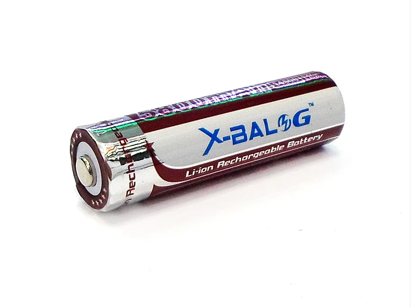 Аккумулятор X-Balog 14500 Li-ion 5800mAh 4.2V реальная ёмкость меньше Днепр - изображение 2