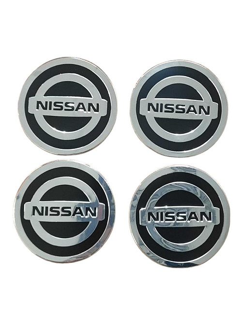 Наклейки на ковпаки Nissan чорні, діам. 90мм Винница - изображение 1