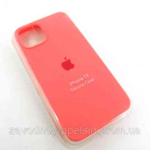 IPhone 13 Чохол силіконовий Silicone Case (кораловий) Одеса