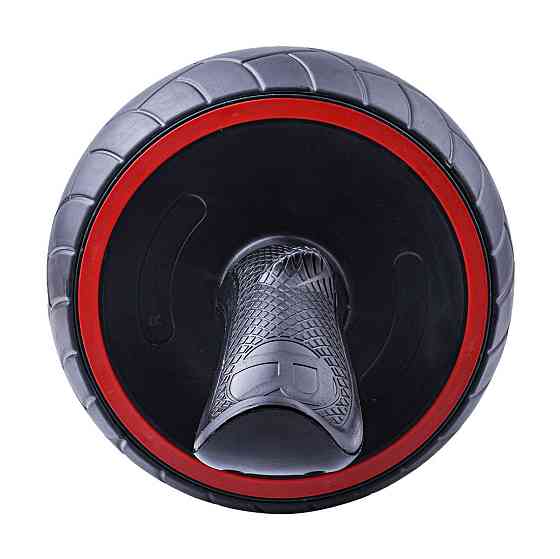 Колесо для преса PowerPlay 4326 зі зворотним механізмом AB Wheel Pro Чорно-червоне Кам'янське