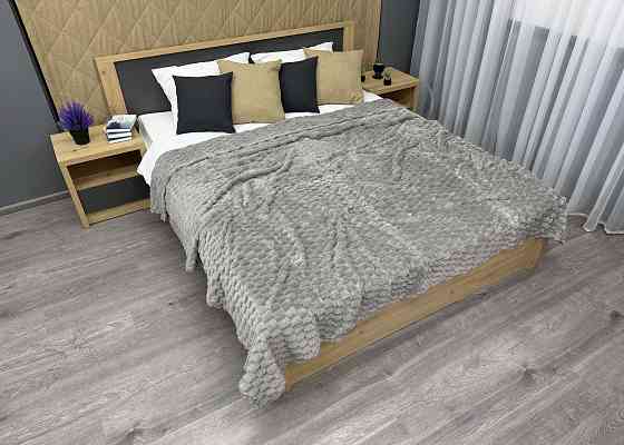 Плед-покривало 210х210 см (+-5см) Соти Сірий (87-207) Київ