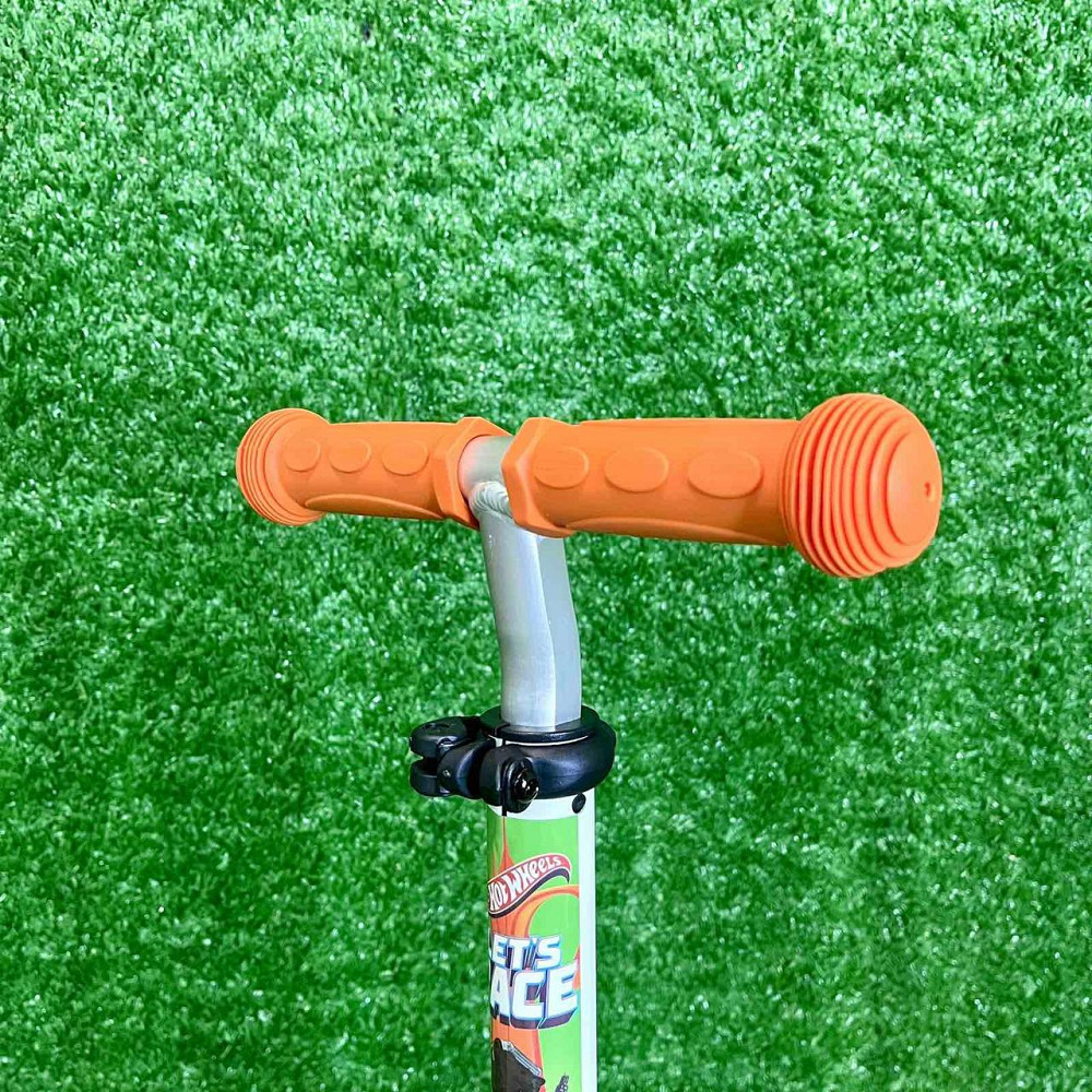 Самокат триколісний Hot Wheels з підсвічуванням коліс Салатовий (LS2115) Чернігів - фото 4