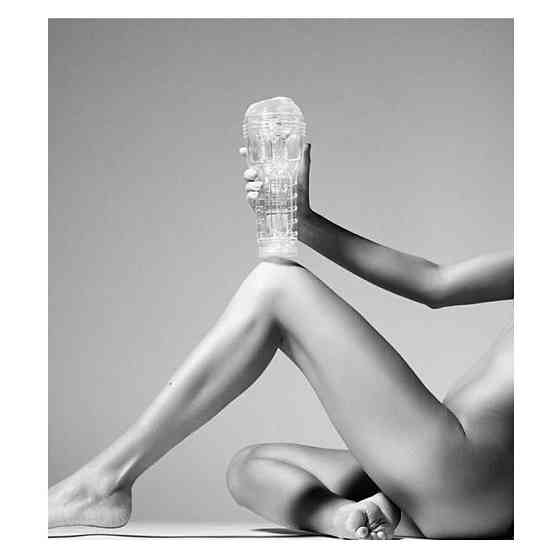 Мастурбатор анус у колбі, кібершкіра Fleshlight Ice Butt Crystal, прозорий Sex Aura Київ