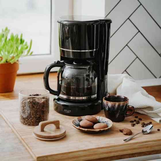 Кофеварка капельная Adler AD 4383 black, 1.5Л, 900Вт SN-75 Львов