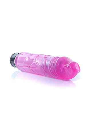 Вибратор - Juicy Jelly Multispeed Pink, 22 см Sex Aura Киев