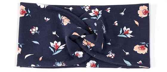 Повязка для девочки с принтом Цветы Киев