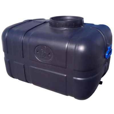 Ємність для води Пласт Бак квадратна не харчова 130 л прямокутна чорна видувна (5705) Вінниця - фото 4