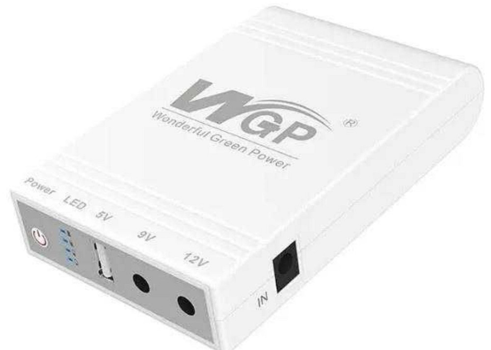 Безперебойник для роутера UPS WGP -103 10400 mAh. На 5V 9V 12V Белый. Киев - изображение 2