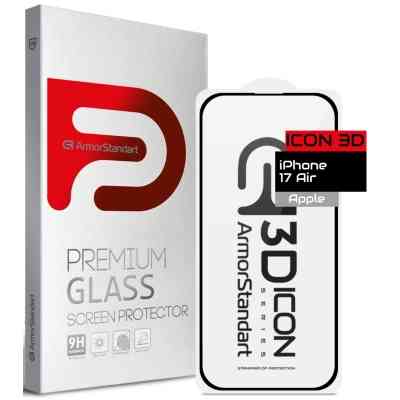 Скло захисне Armorstandart Icon 3D Apple iPhone 17 Air (ARM86215) Вінниця
