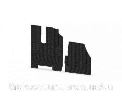 Килимки гумові в салон Mercedes Actros MP2 Килимки гумові Мерседес Актрос Луцьк