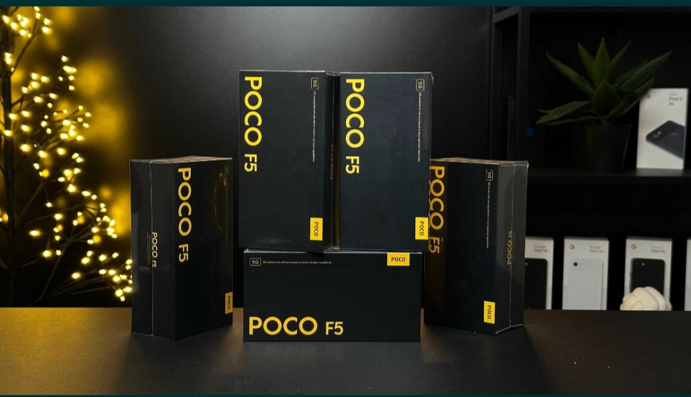 NEW Смартфон Xiaomi Poco F5 8/256Gb Black (EU) ,Гарантия, Trade in. Киев - изображение 1